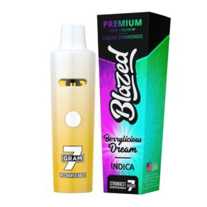 Blazed 7 Gram THCA + Delta 9B Disposable Vape